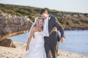 Wedding Photography Yellingup - Caves House - Janelle Matt - Sunset Laughter